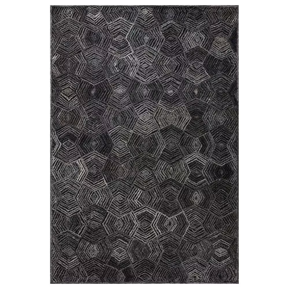 Loloi Prescott 2'3" x 3'9" Charcoal