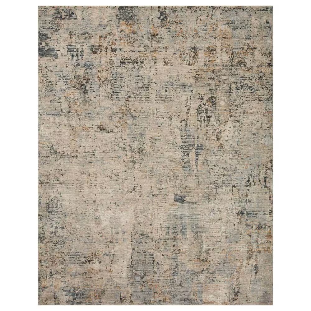 Loloi Axel 7'10" x 10'2" Beige and Sky Area Rug