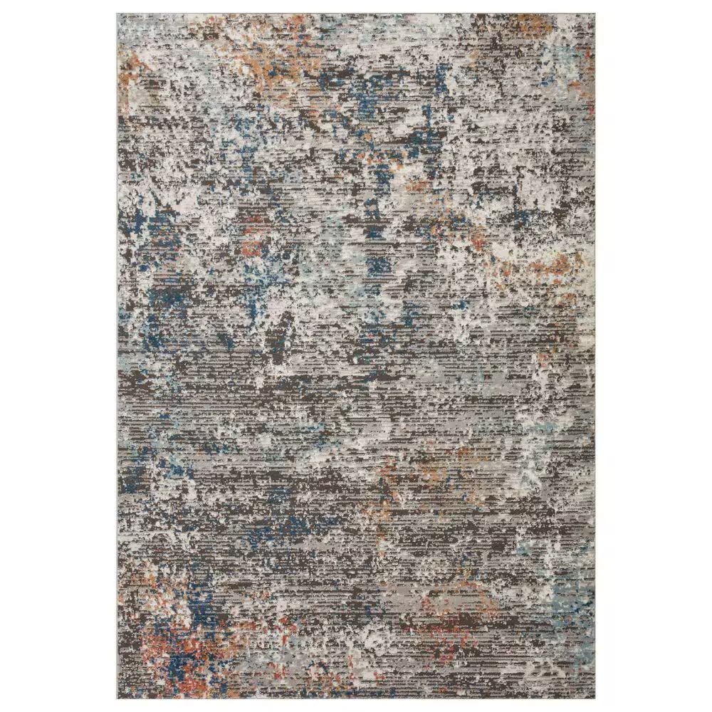 Loloi II Bianca11'6" x 15' Granite and Multicolor Area Rug