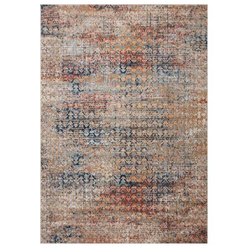 Loloi II Bianca 2'8" x 10'6" Ocean and Spice Runner