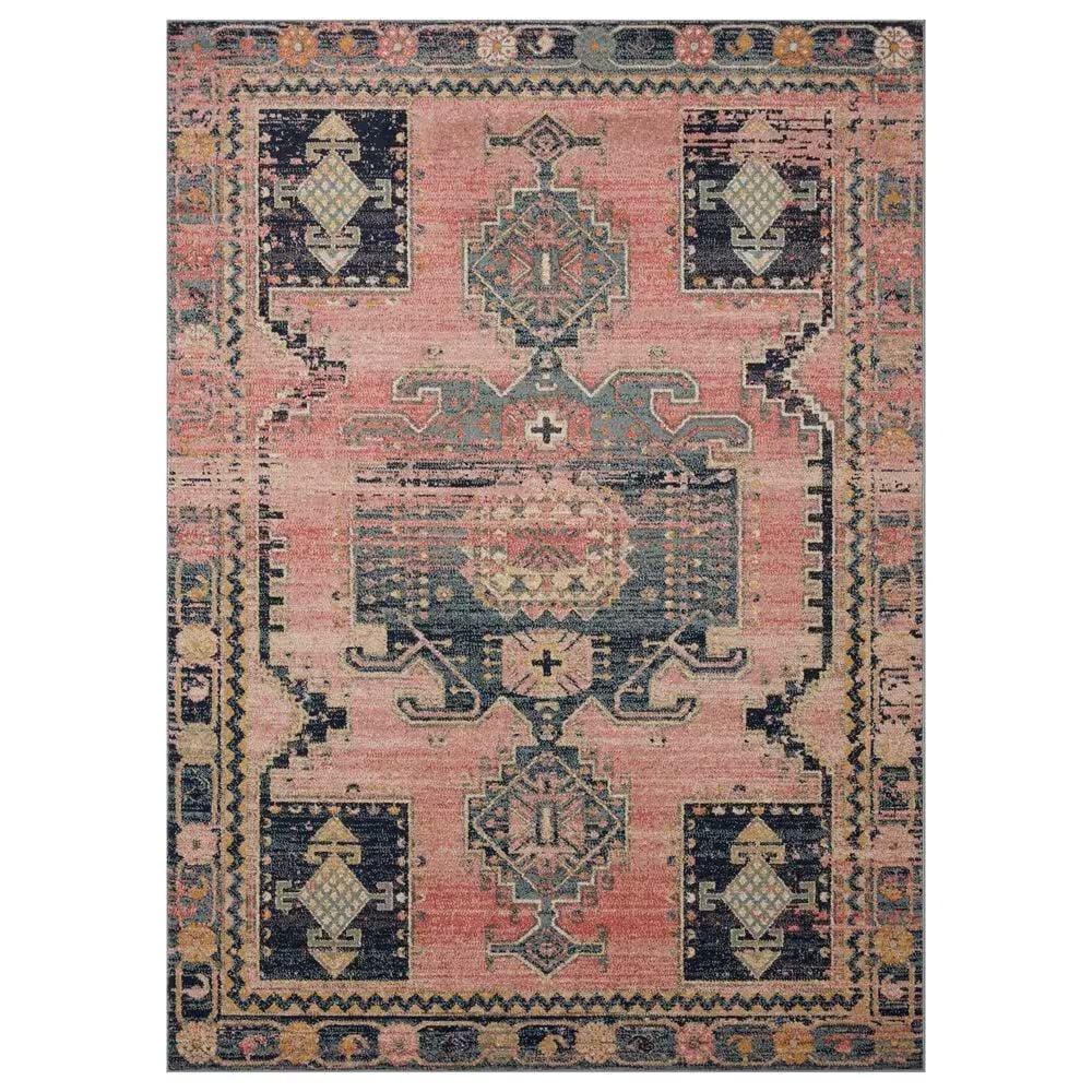Loloi Jocelyn 9'6" x 12'6" Rose Area Rug