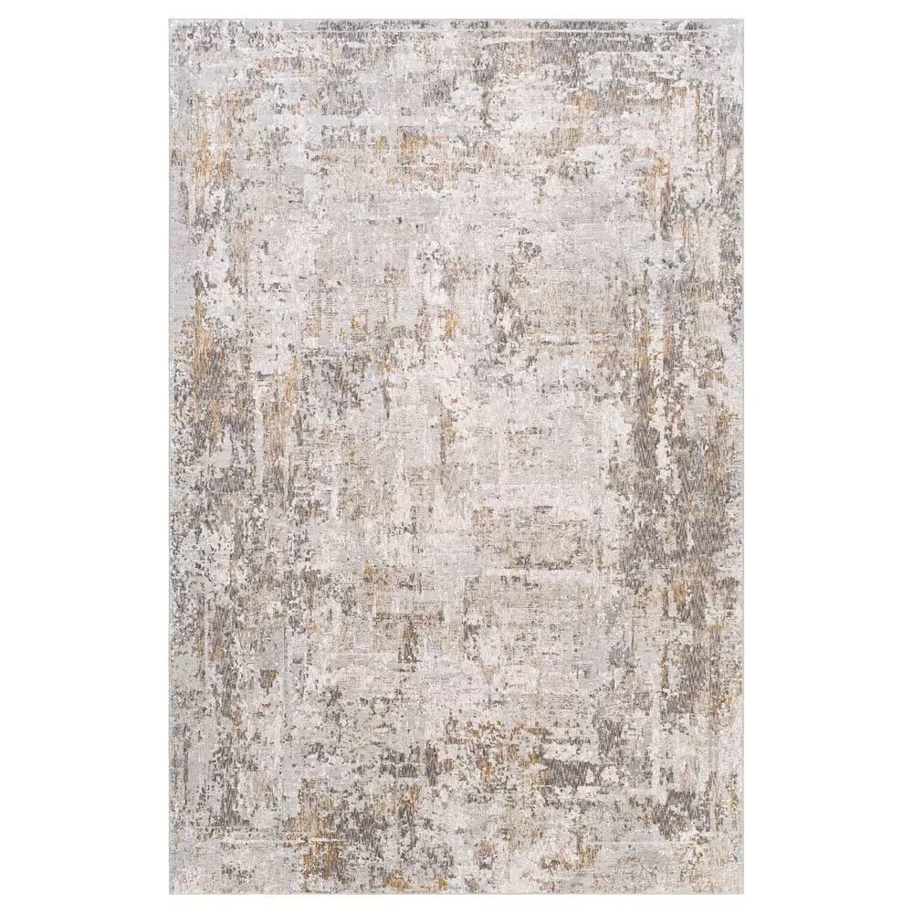 Surya Carmel 2'7" x 4' Camel, Mustard, Navy and Light Gray Area Rug