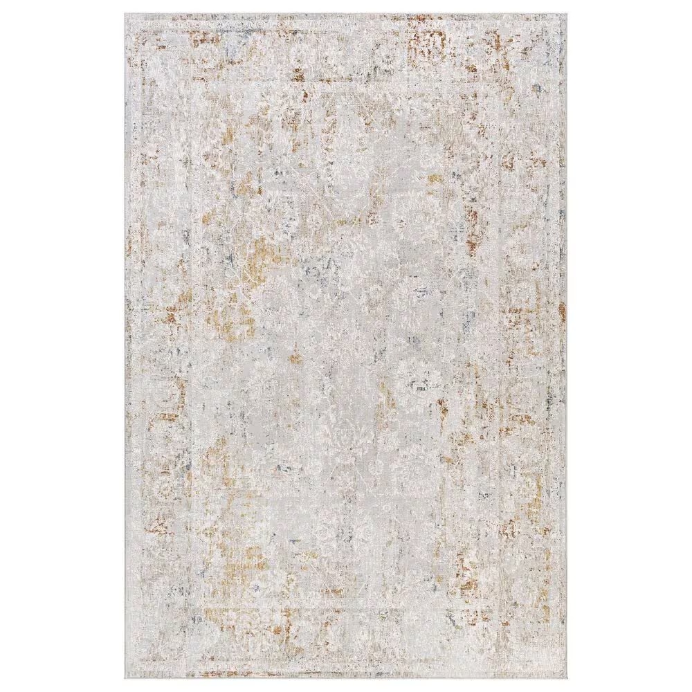 Surya Carmel 12' x 15' Camel, Clay, Mustard, Navy and Aqua Area Rug