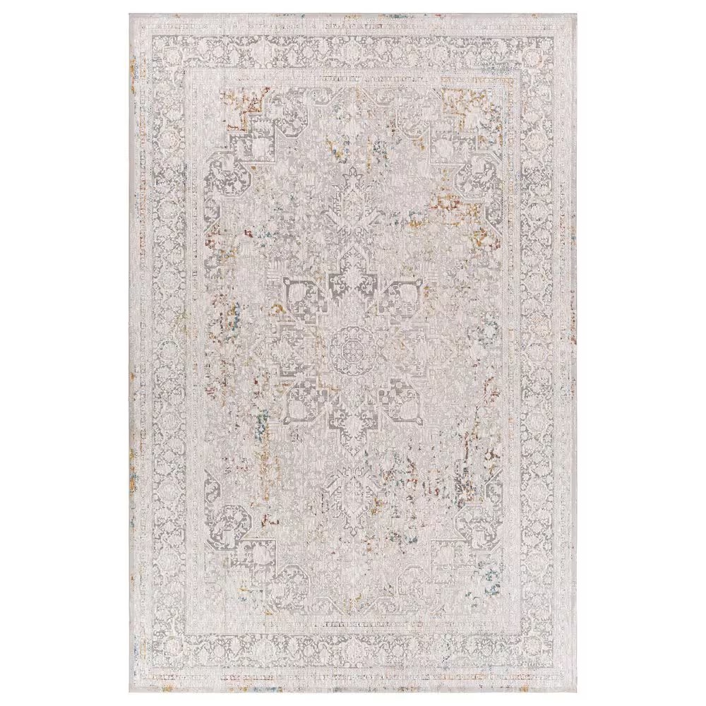 Surya Carmel 10' x 14' Medium Gray and Taupe Area Rug