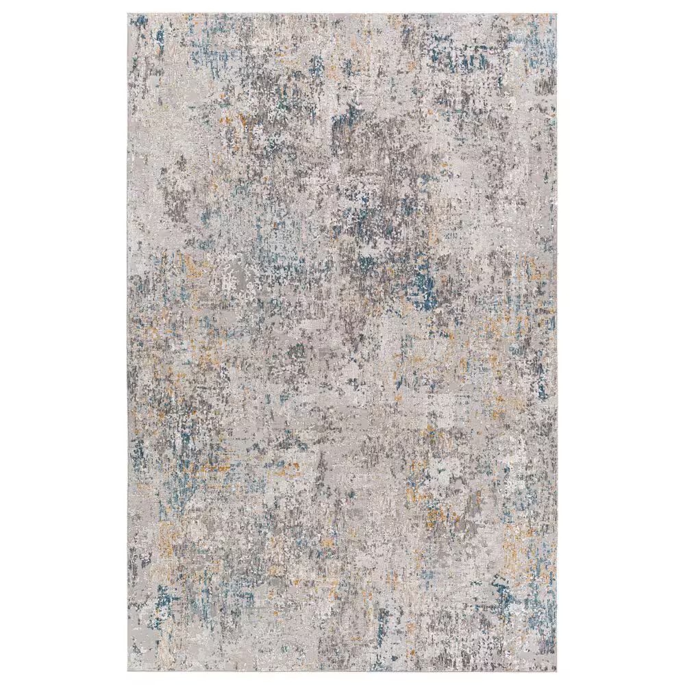 Surya Carmel 2'7" x 4' Medium Gray and Taupe Area Rug