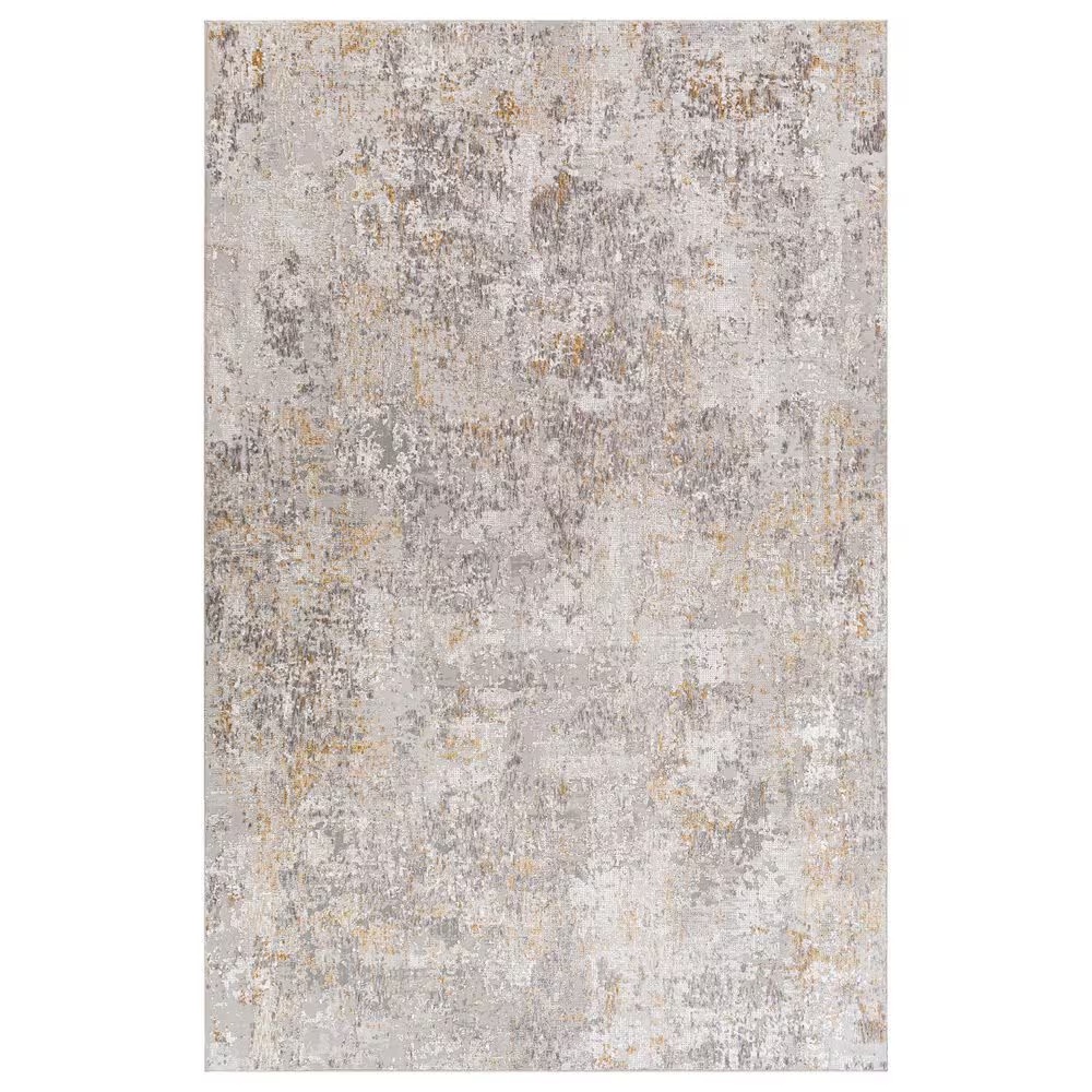 Surya Carmel 2'7" x 4' Taupe, White, Gray, Mustard and Camel Area Rug