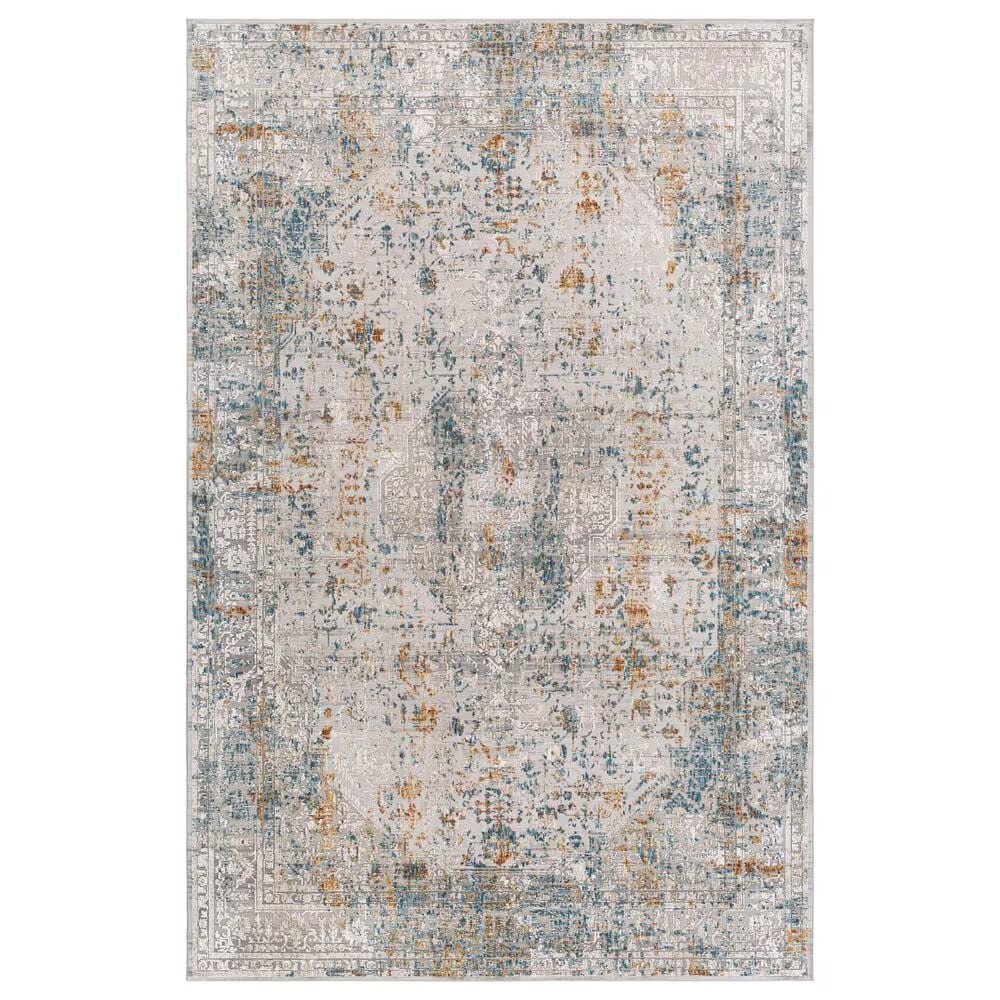 Surya Carmel 10' x 14' Medium Gray and Taupe Area Rug