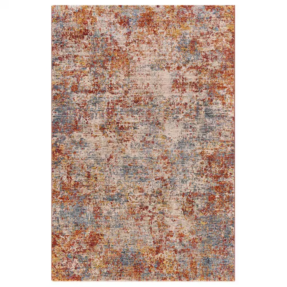 Surya Mirabel 2' x 3' Peach, Orange, Cream, Brown, Saffron and Denim Area Rug