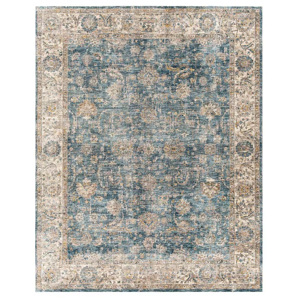 Surya Mirabel 10' x 14' Teal, Aqua, Mustard, Gray and Beige Area Rug