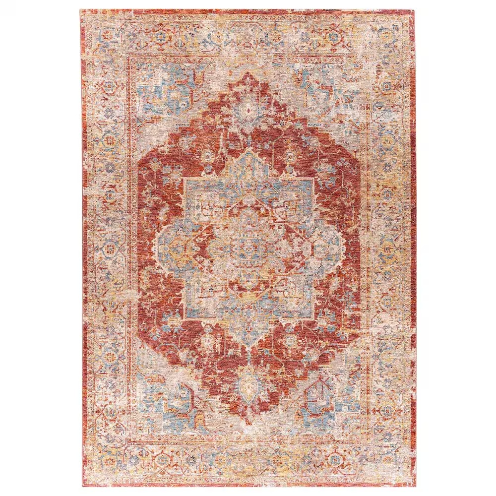 Surya Mirabel 10' x 14' Burnt Orange, Rust, Teal, Olive, Gray and Beige Area Rug