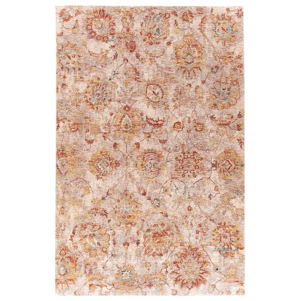 Surya Mirabel 10' x 14' Teal, Rust, Burnt Orange, Mustard, Gray and Beige Area Rug