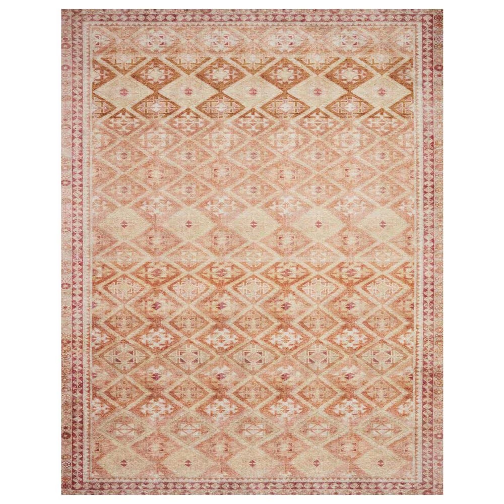 Loloi II Layla2'3" x 3'9" Natural and Spice Area Rug