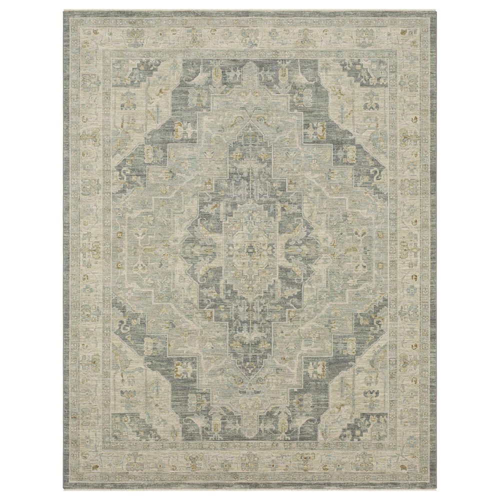 Karastan Adalia Kumra7'8" x 10'3" Dark Gray Area Rug