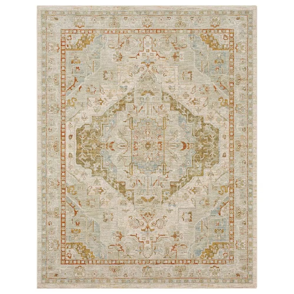 Karastan Adalia RG848-741 5' x 7'6" Cream Area Rug