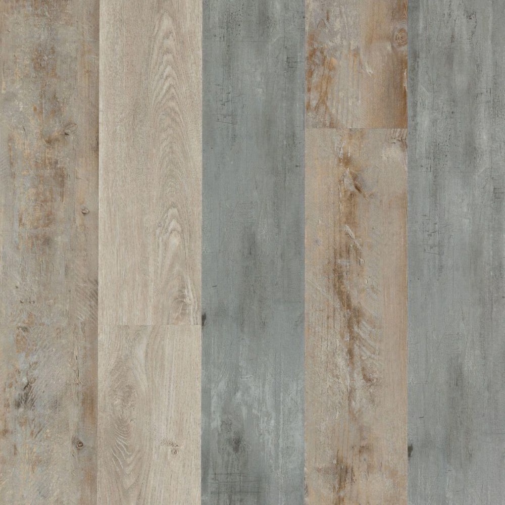 Mohawk Explorer's Cove Metallic Shadows 7" x 48" Vinyl Plank
