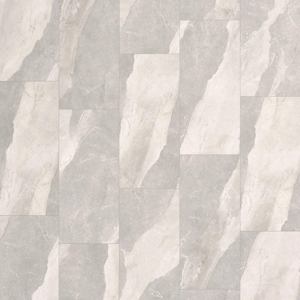 Mohawk Wanderer's Loop Stone Grey 16" x 36" Luxury Vinyl Tile