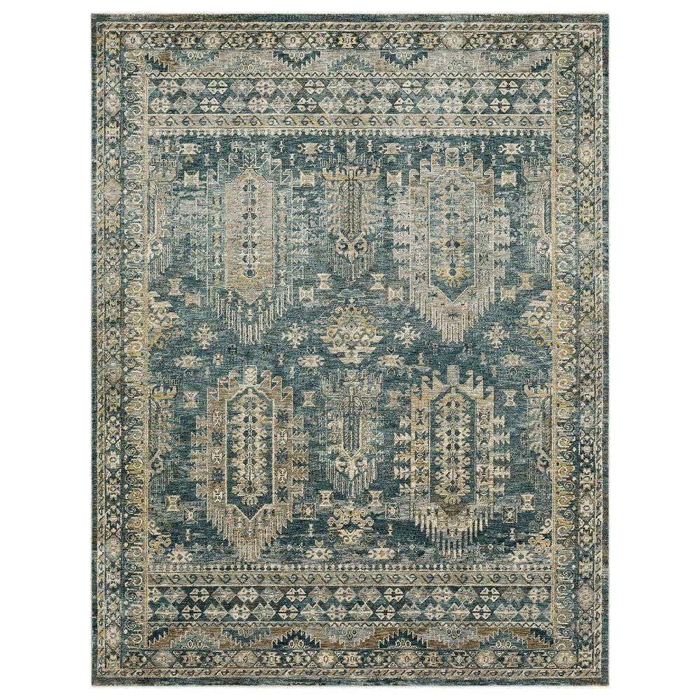 Karastan Marash Karamar 7'8" x 10'3" Blue Area Rug