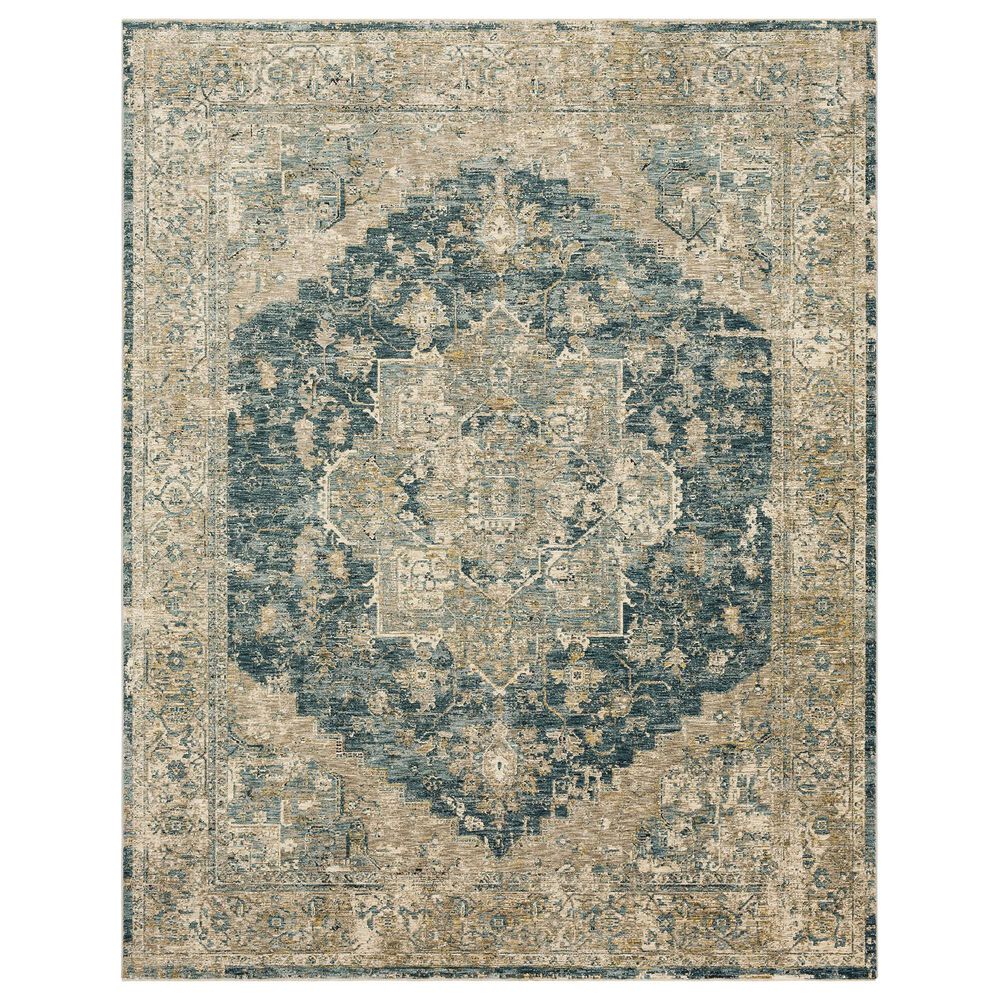 Karastan Marash Ezine 10' x 14' Blue Area Rug