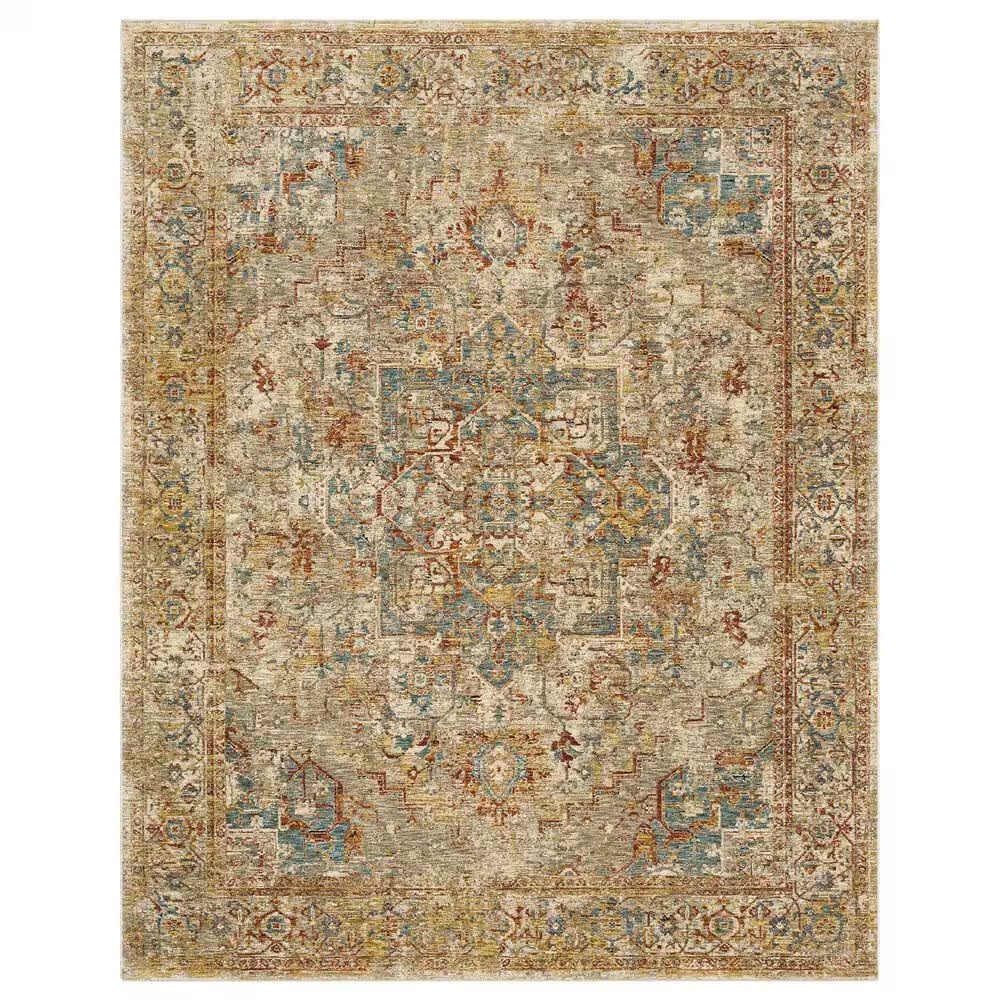 Karastan Marash Ezine 9' x 12'2" Cream Area Rug