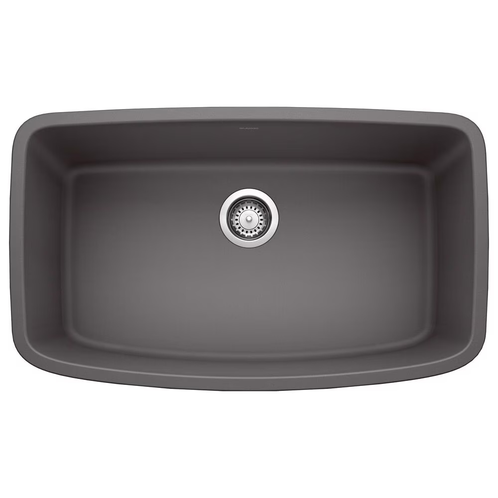 Blanco Valea Super Single Bowl Kitchen Sink in Cinder