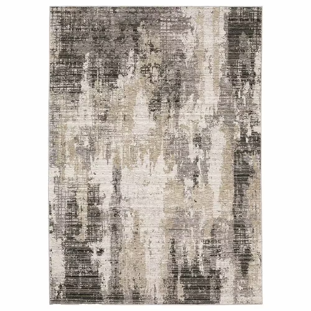 Oriental Weavers Nebulous Galaxy 3'3" x 5' Grey Area Rug