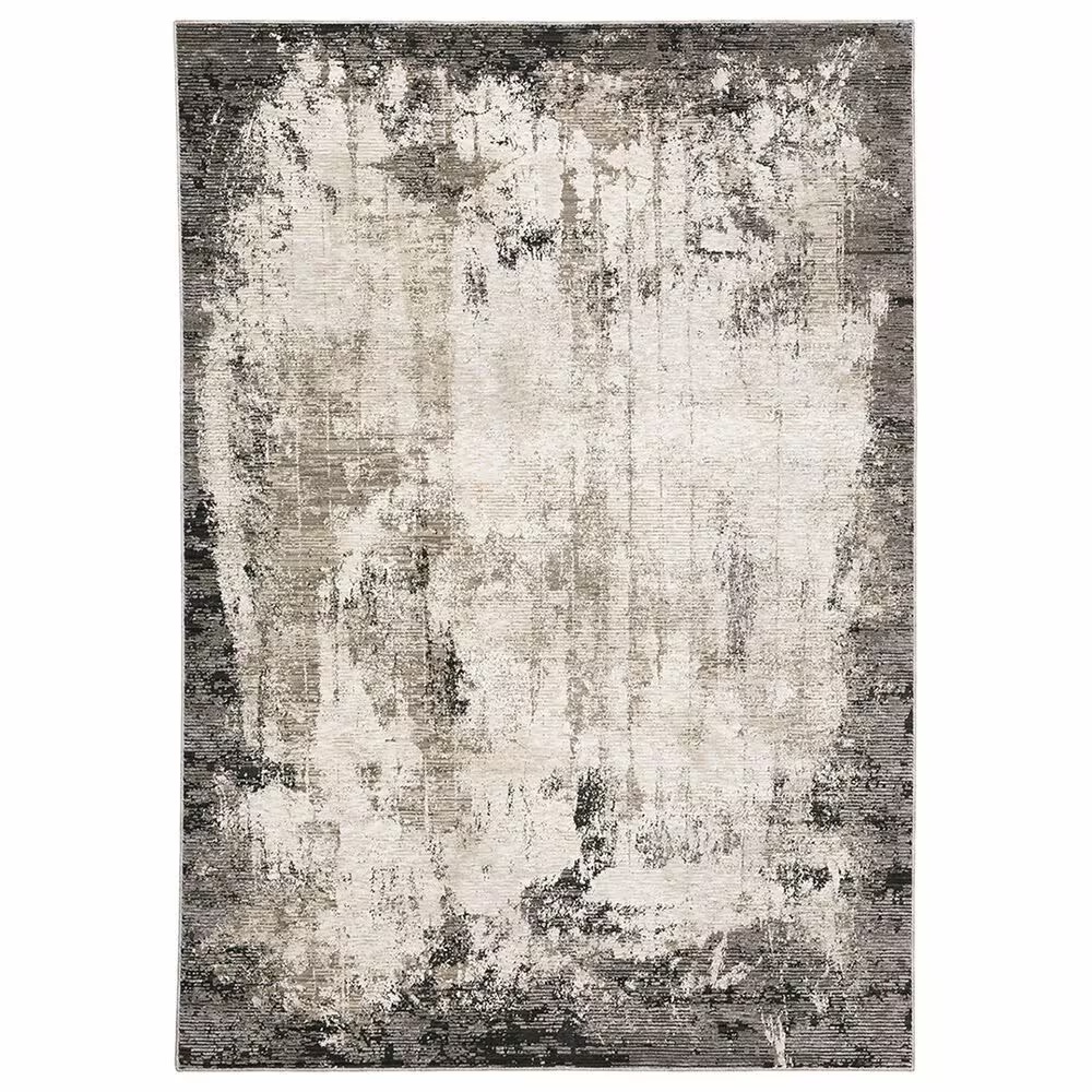 Oriental Weavers Nebulous Crystal 7'10" x 10'10" Grey Area Rug