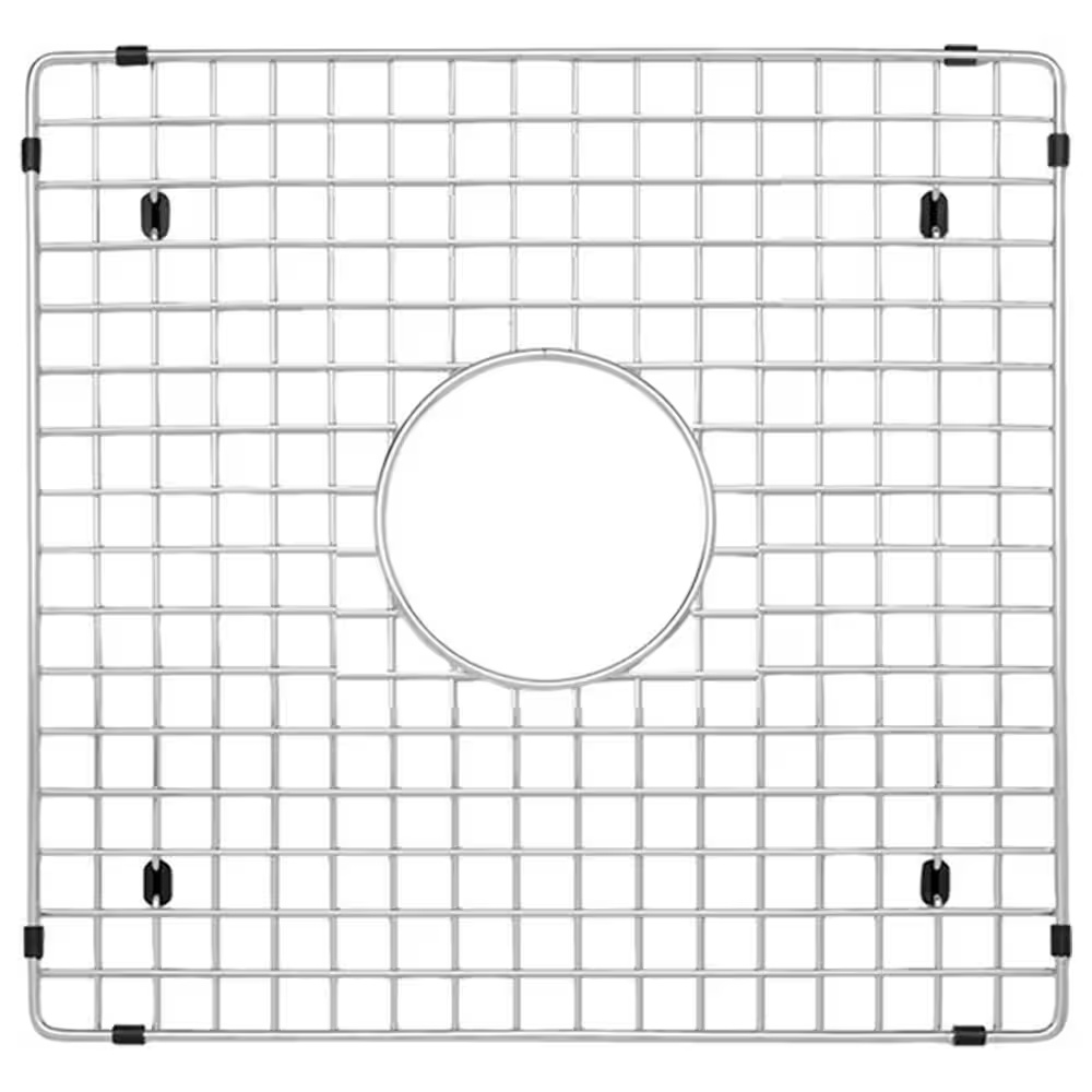 Blanco Precis Bottom Grid for Large Bowl of 60/40 Low Divide Sinks in Stainless Steel