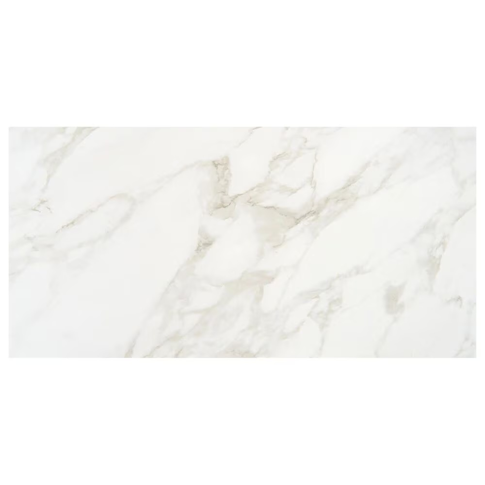 Marazzi Marble Obsession 12" x 24" Matte Porcelain Tile in Arabescato