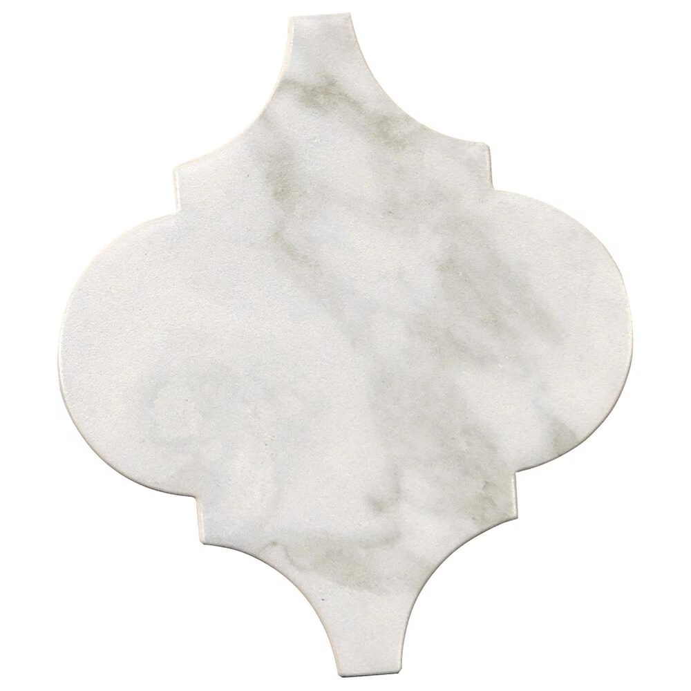 Marazzi Marble Obsession5" x 6" Porcelain Tile in Arabescato