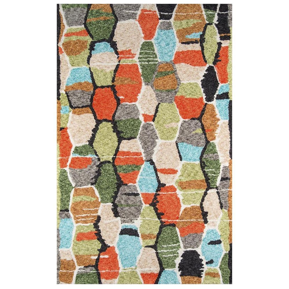 Novogratz Bungalow BUN-3 7'6" x 9'6" Multicolor Area Rug