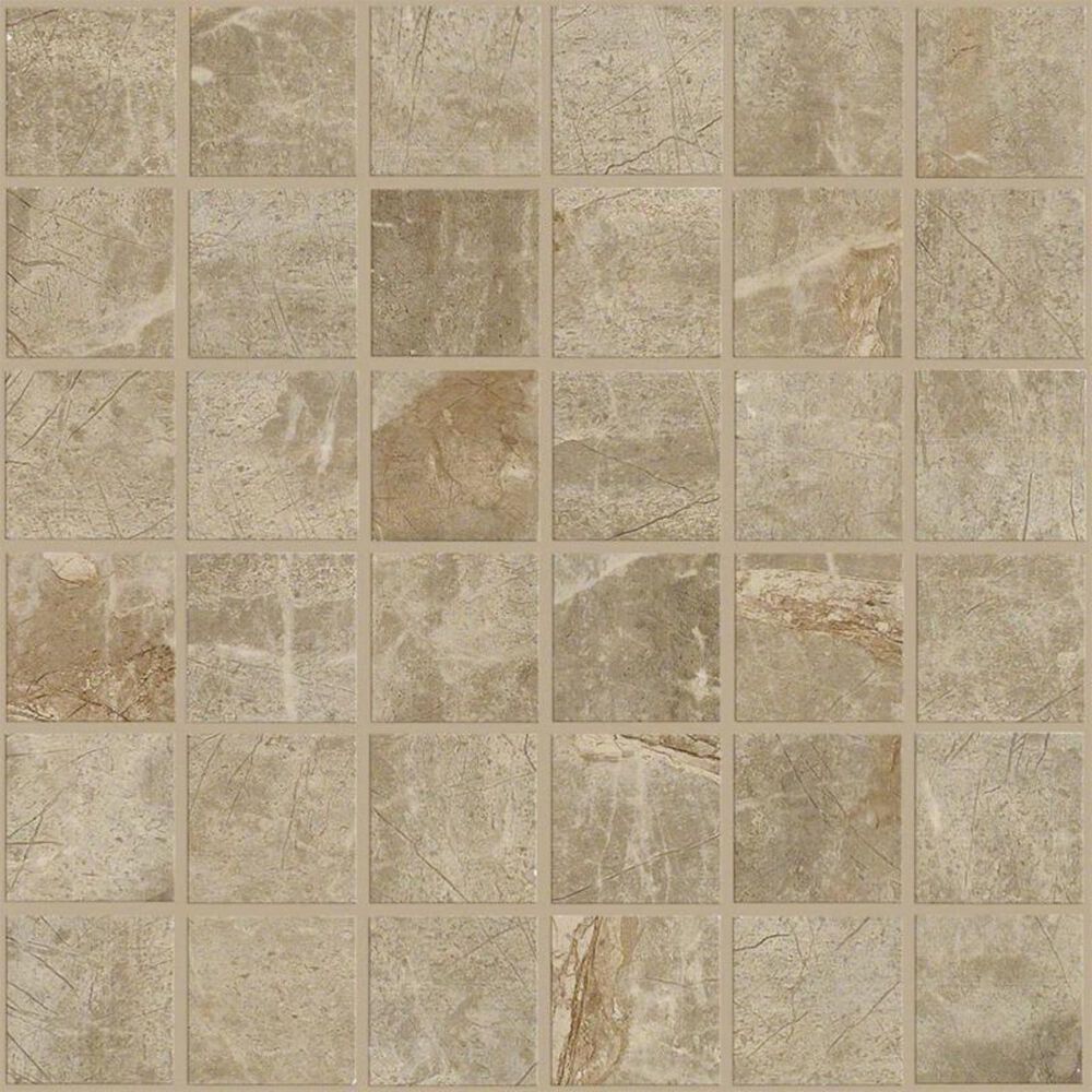 Shaw Zenith Brown 13"x13" Mosaic Tile