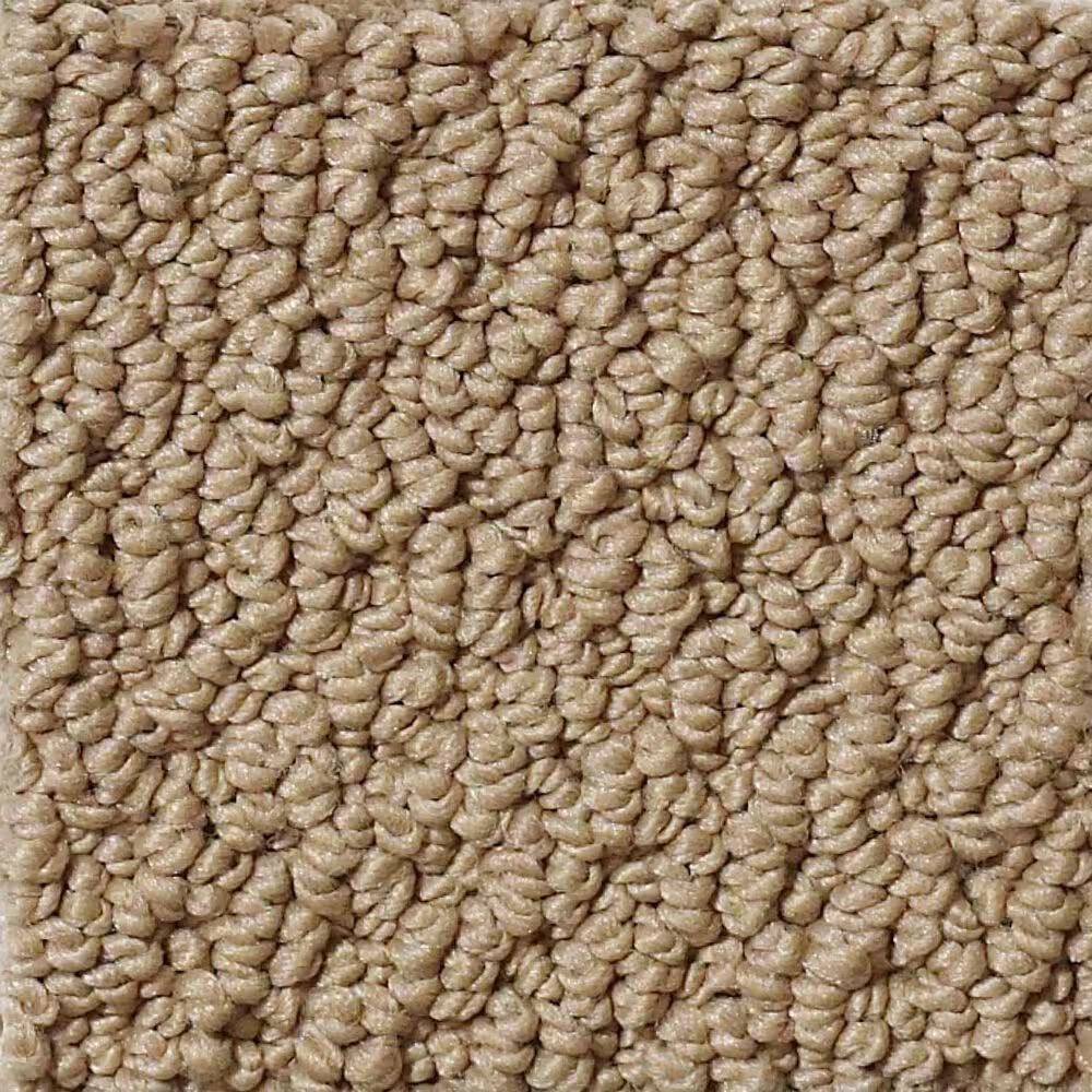 Shaw Detailed Statement Loop Carpet in Saffron