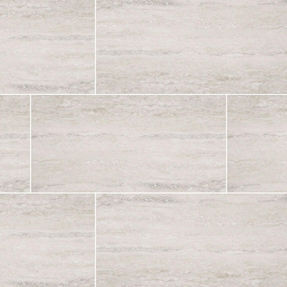 MS International Veneto White 12" x 24" Porcelain Tile