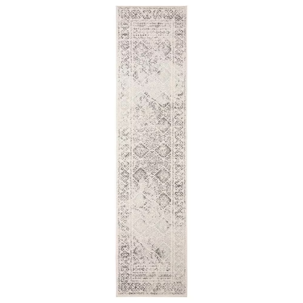 Safavieh Tulum TUL264A 2' x 11' Ivory and Grey Runner