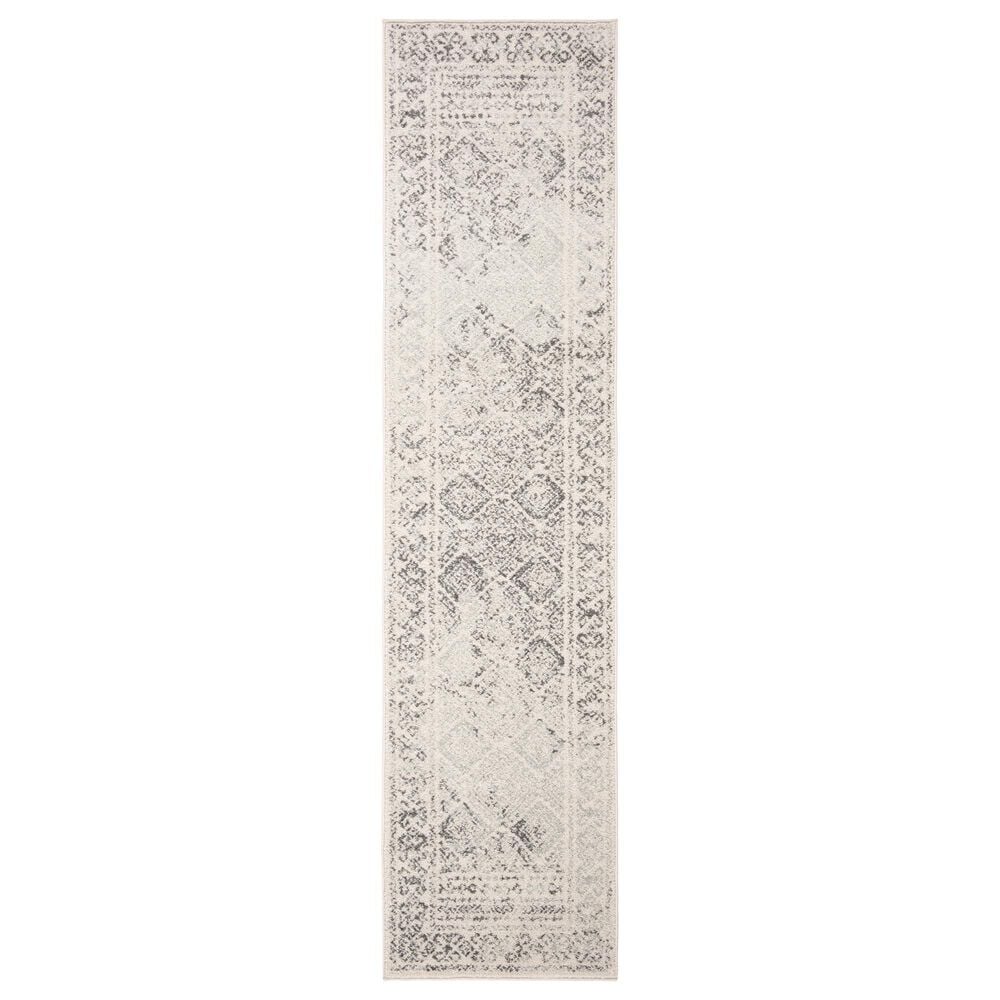 Safavieh Tulum Transitional 2' x 9' Ivory and Grey Runner
