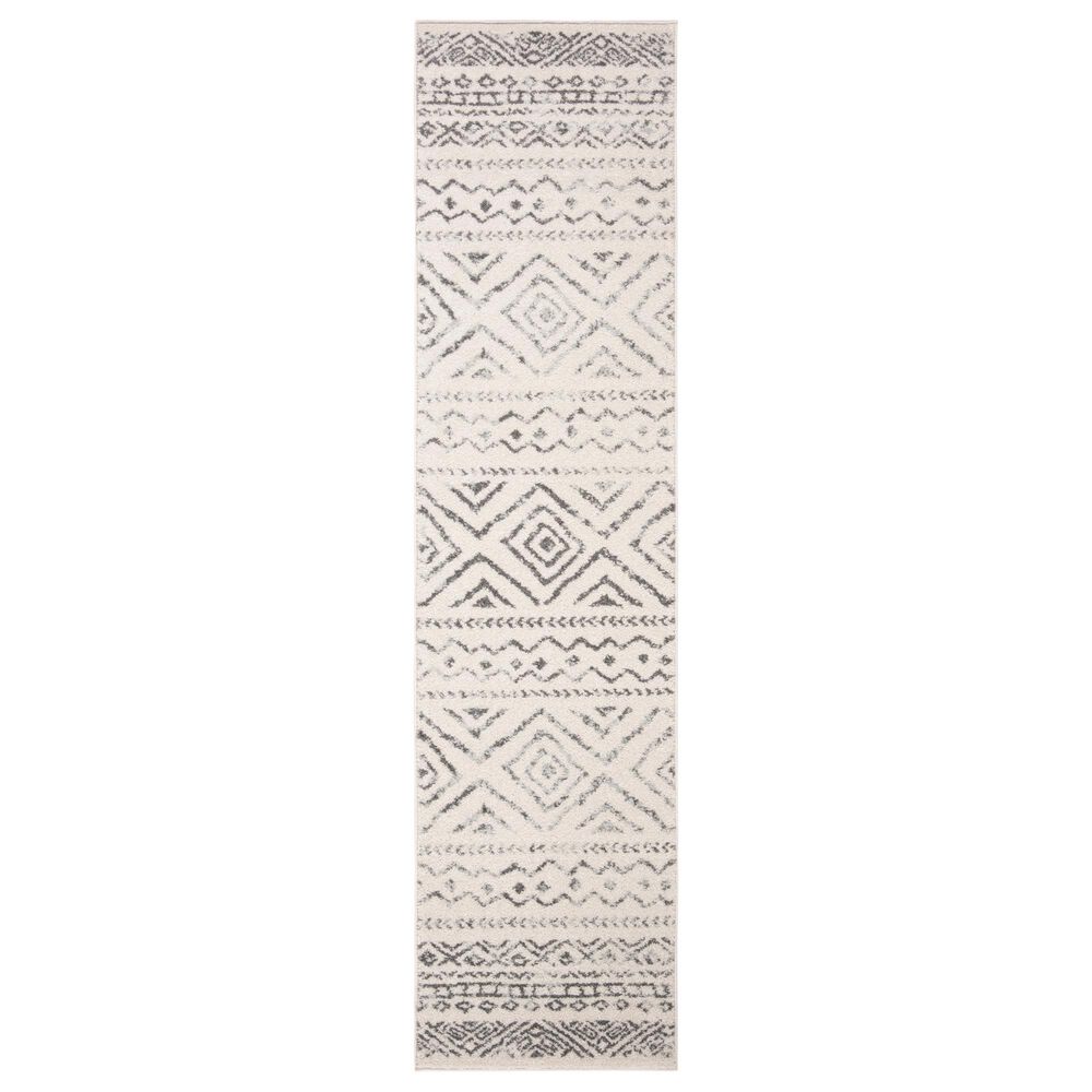 Safavieh Tulum TUL267A 2' x 8' Ivory and Grey Runner