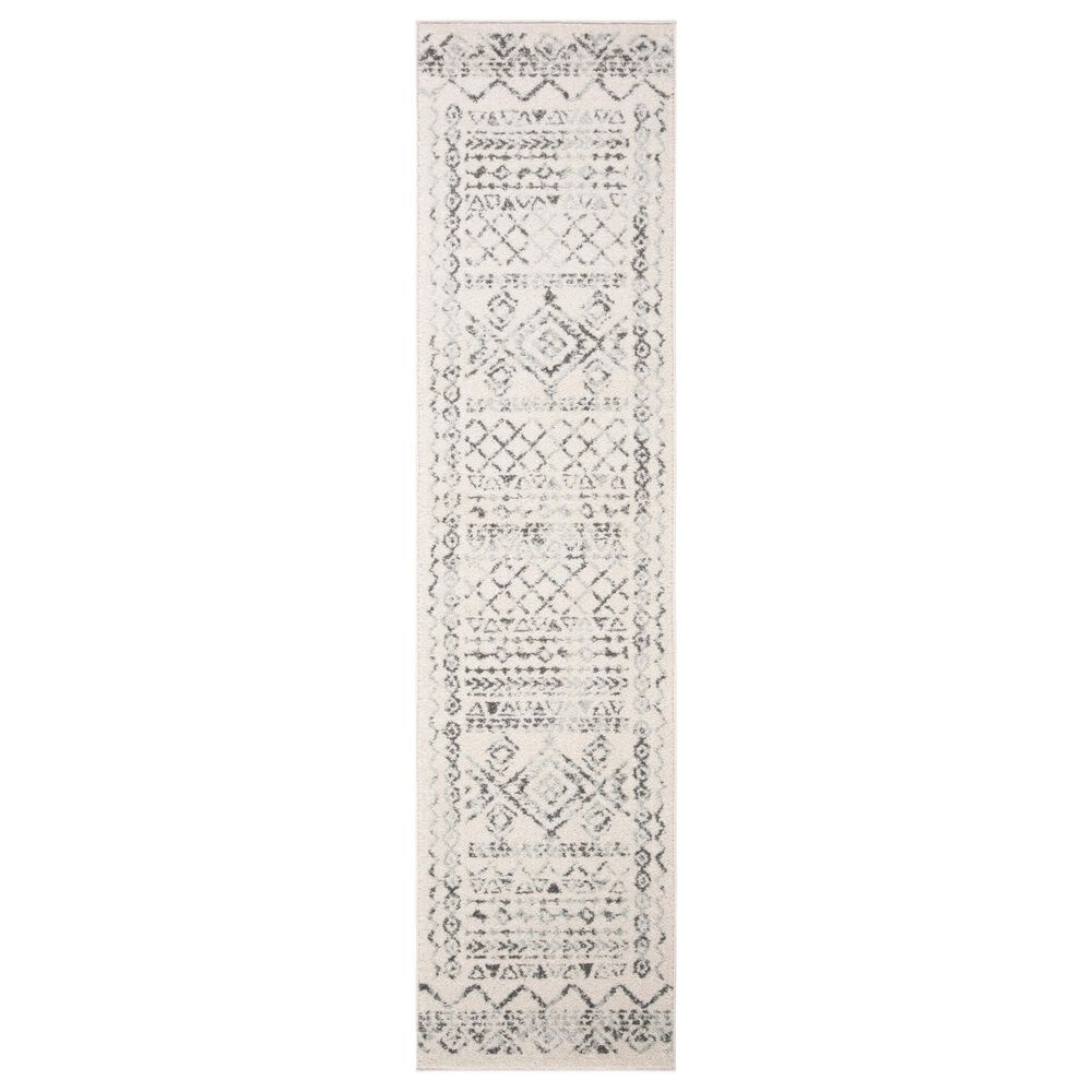 Safavieh Tulum TUL268A 2' x 21' Ivory and Grey Runner