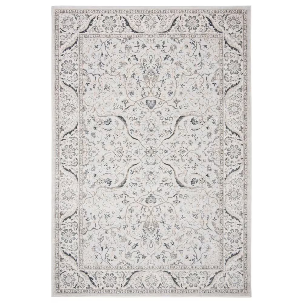 Safavieh Isabella4' x 6' Light Grey and Cream Area Rug