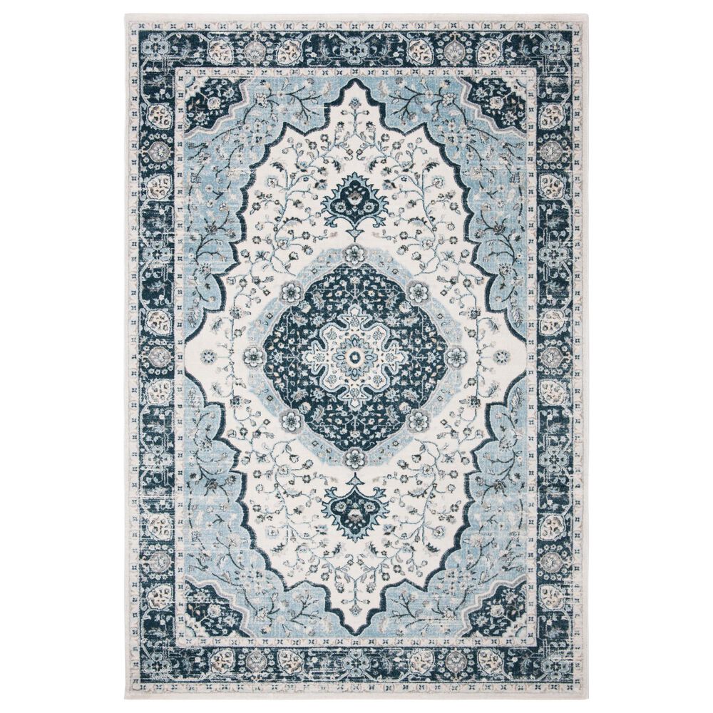 Safavieh Isabella 5'3" x 7'6" Cream and Light Blue Area Rug