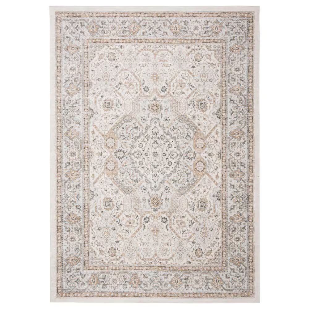Safavieh Isabella ISA916B 4' x 6' Cream and Beige Area Rug