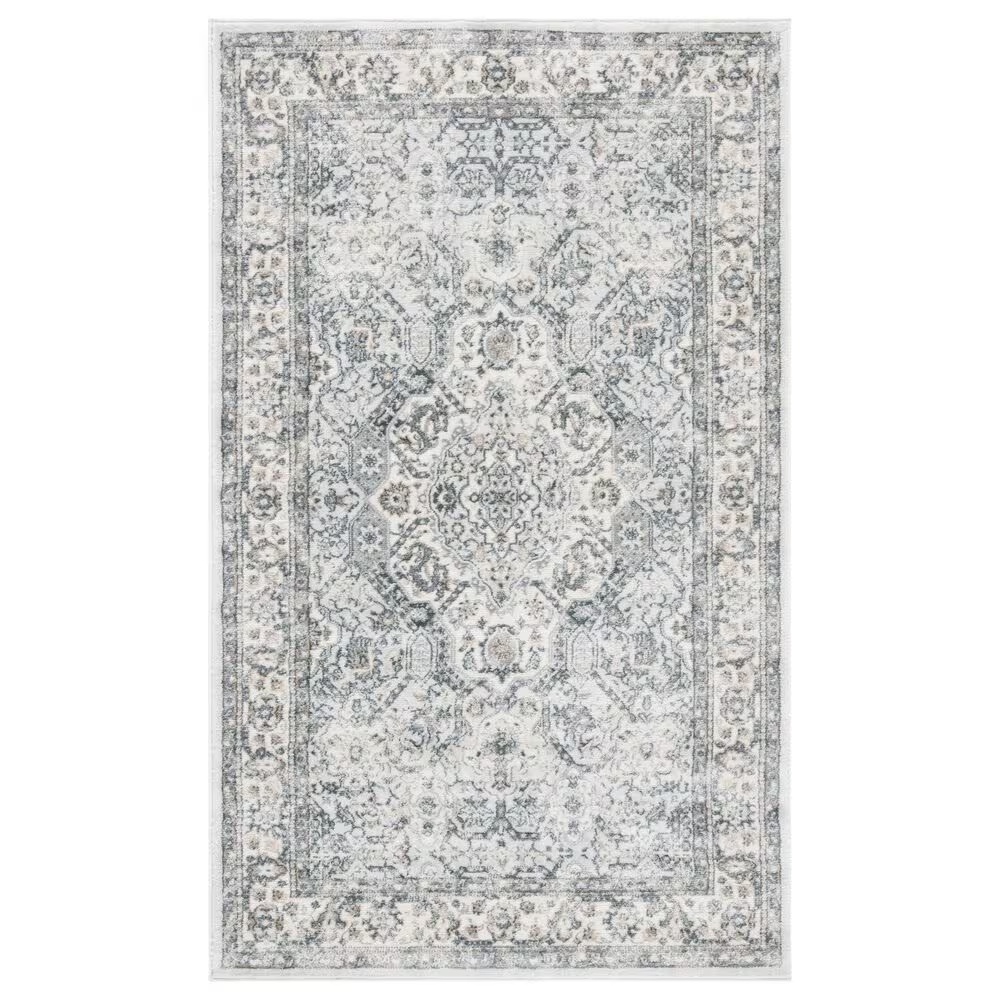 Safavieh Isabella 3' x 5' Dark Grey and Cream Area Rug