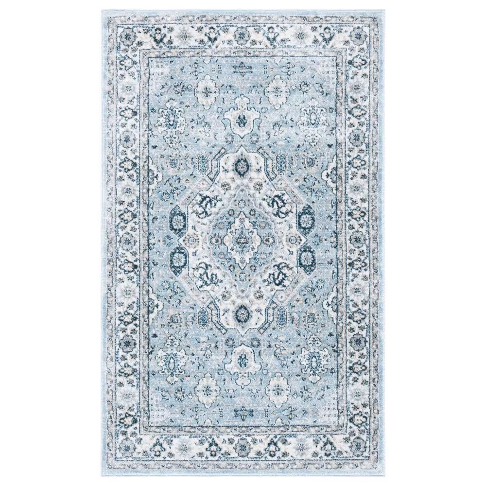 Safavieh Isabella 3' x 5' Blue and Creme Area Rug