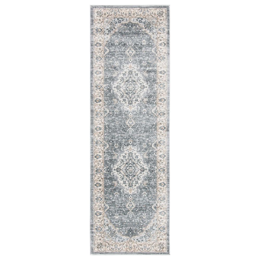 Safavieh Isabella 2'2" x 7' Grey and Cream Runner