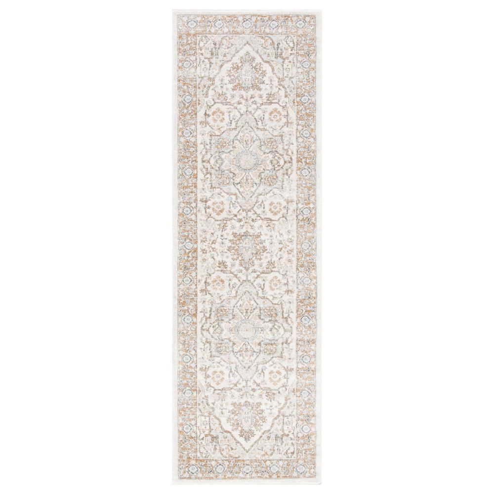 Safavieh Isabella ISA936A 2'2" x 7' Cream and Beige Runner