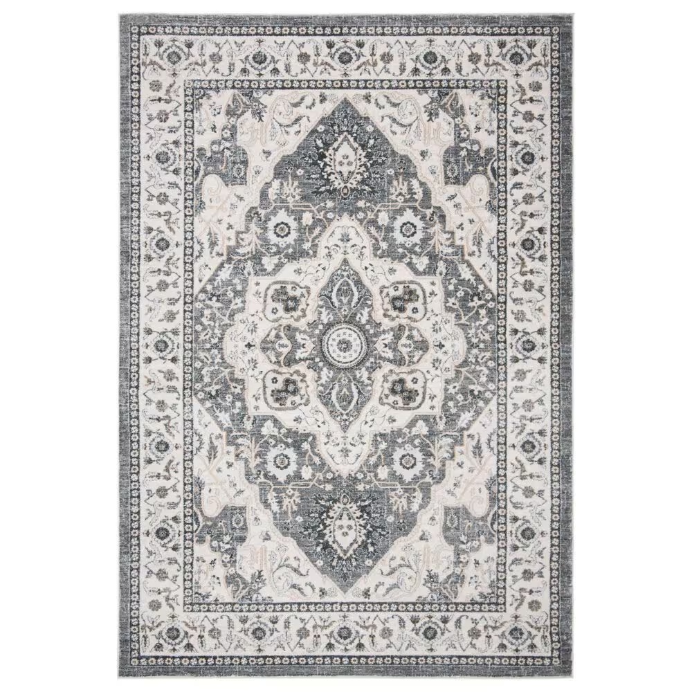 Safavieh Isabella ISA936F 9' x 12' Gray and Cream Area Rug