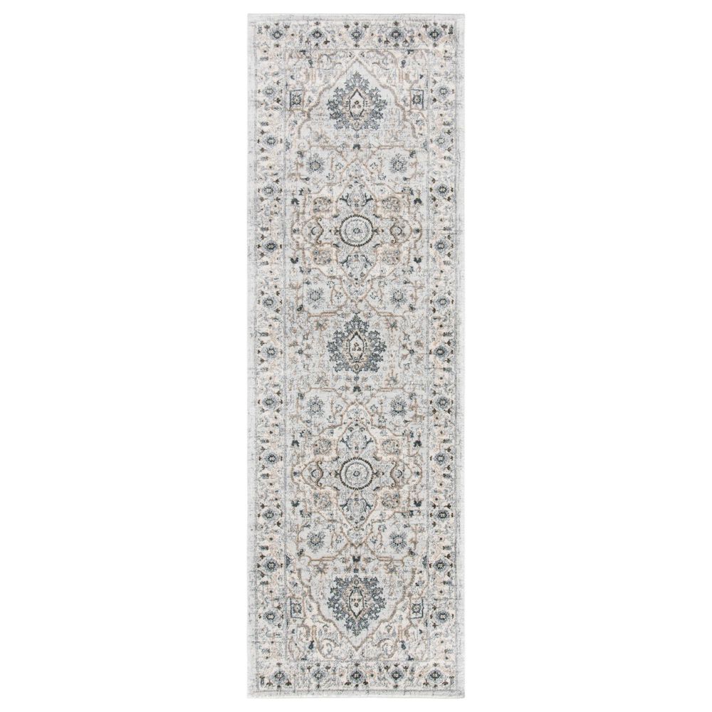 Safavieh Isabella 2'2" x 7' Light Gray and Gray Runner