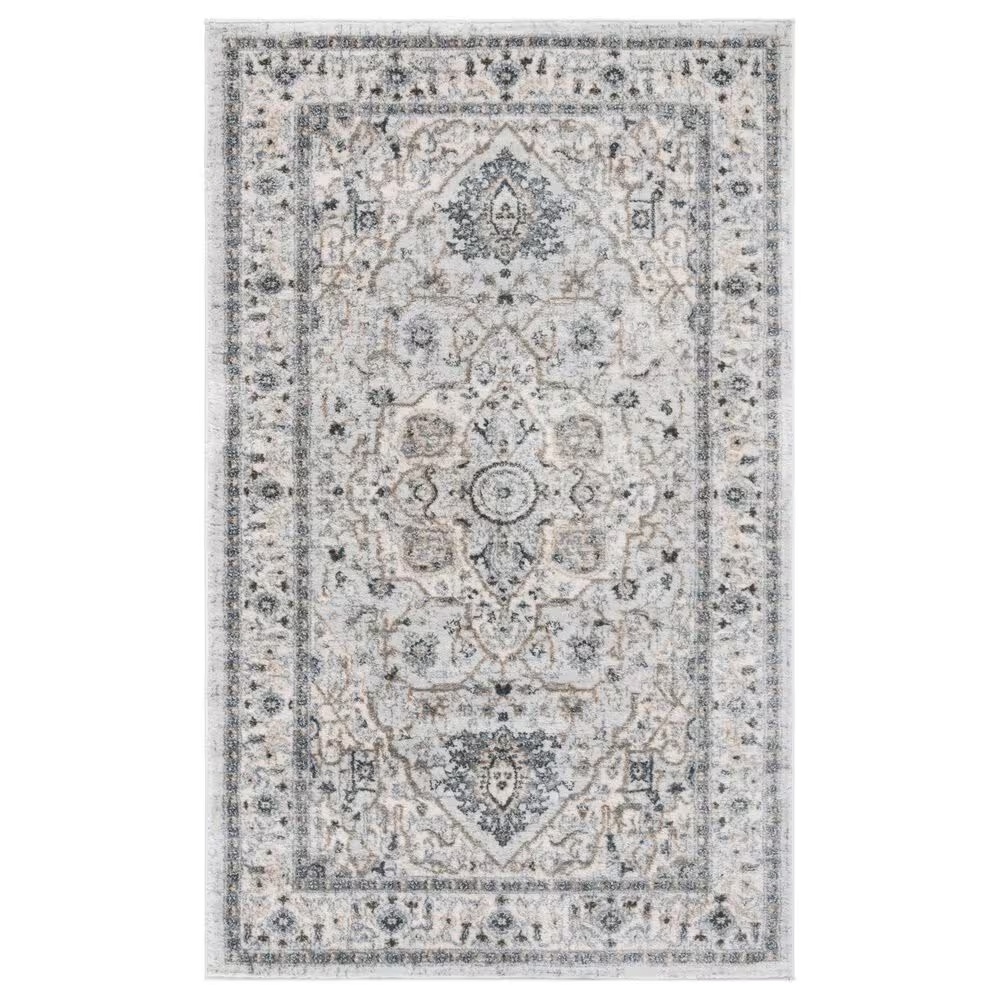 Safavieh Isabella 3' x 5' Light Gray and Gray Area Rug
