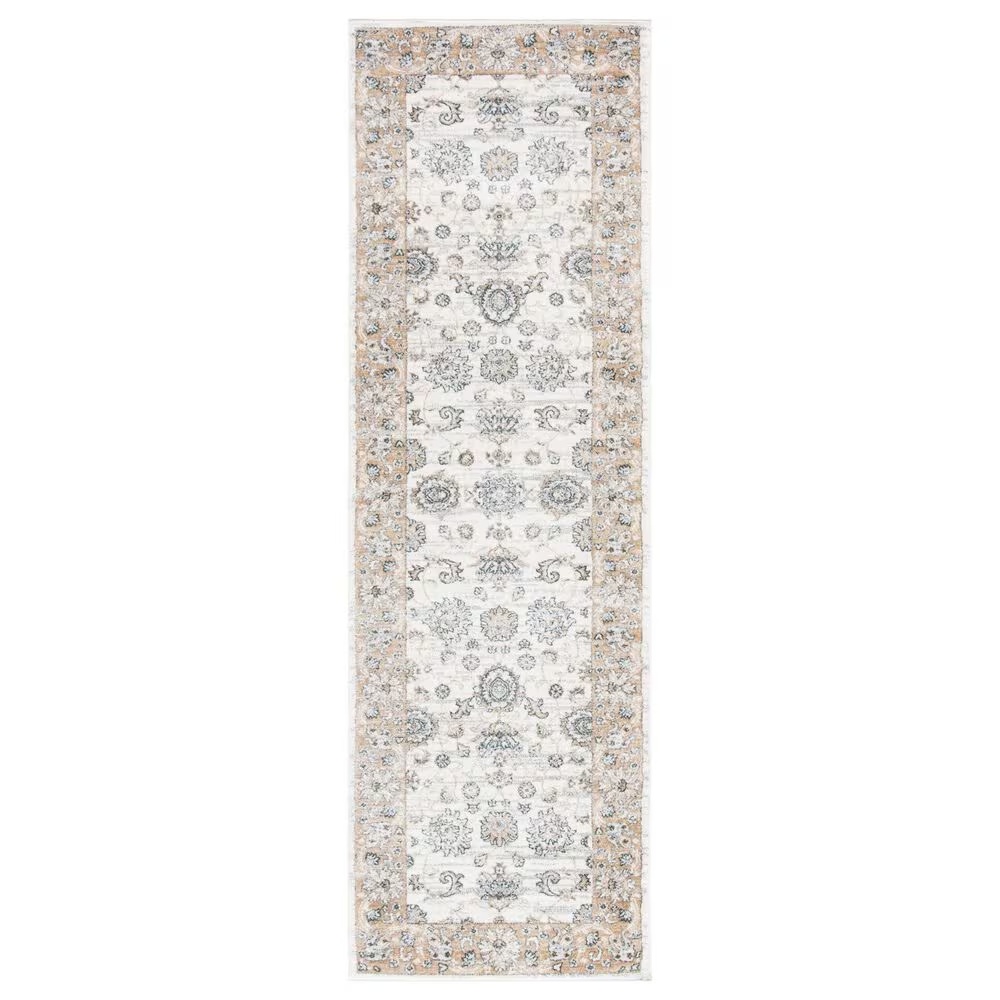 Safavieh Isabella ISA940B 2'2" x 7' Cream and Beige Runner