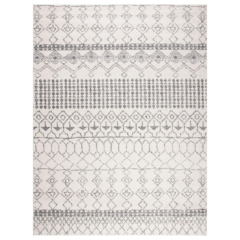 Safavieh Tulum9' x 12' Ivory and Grey Area Rug