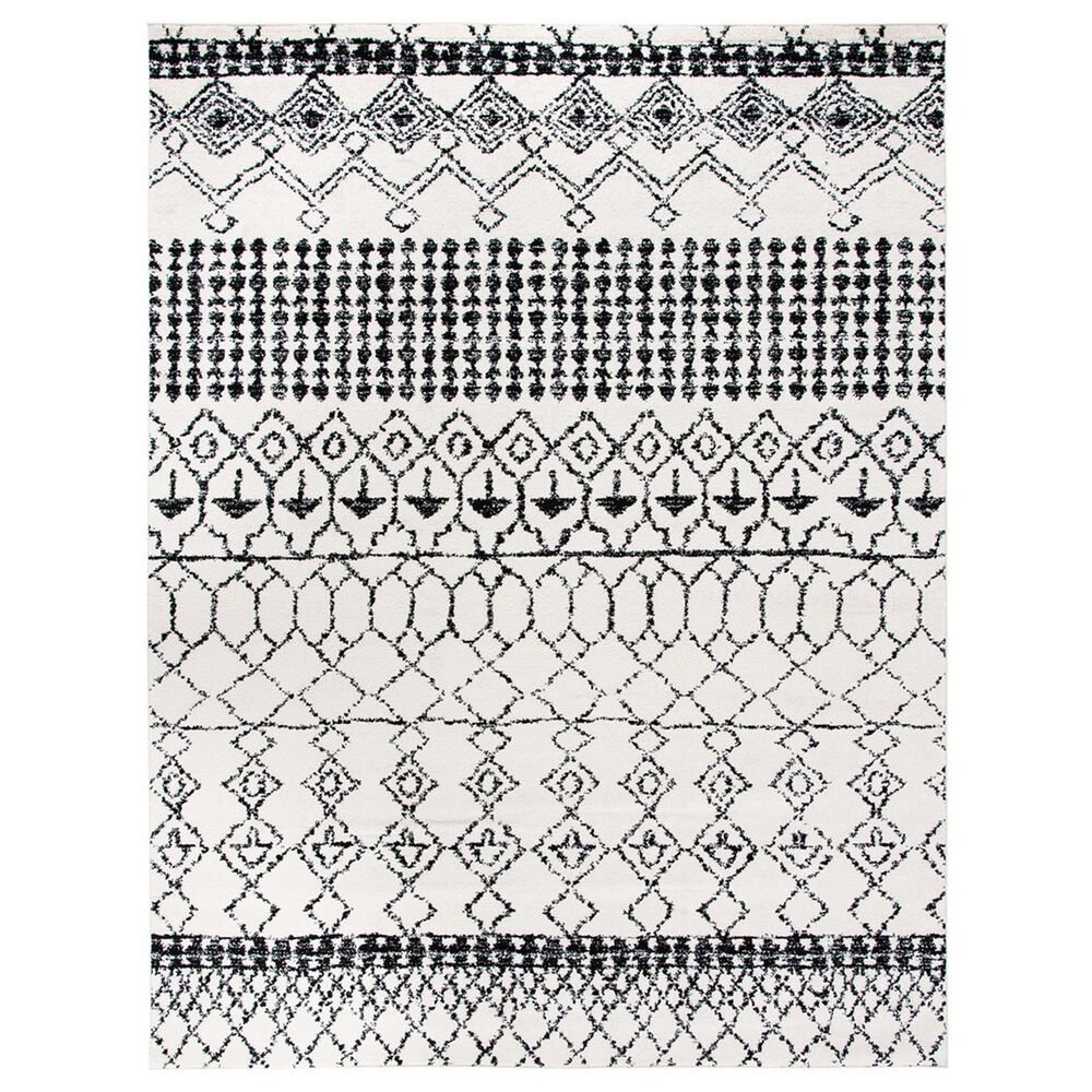 Safavieh Tulum 10' x 14' Ivory and Black Area Rug